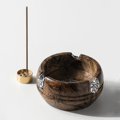 Solid Wood Japanese Style Incense Holder