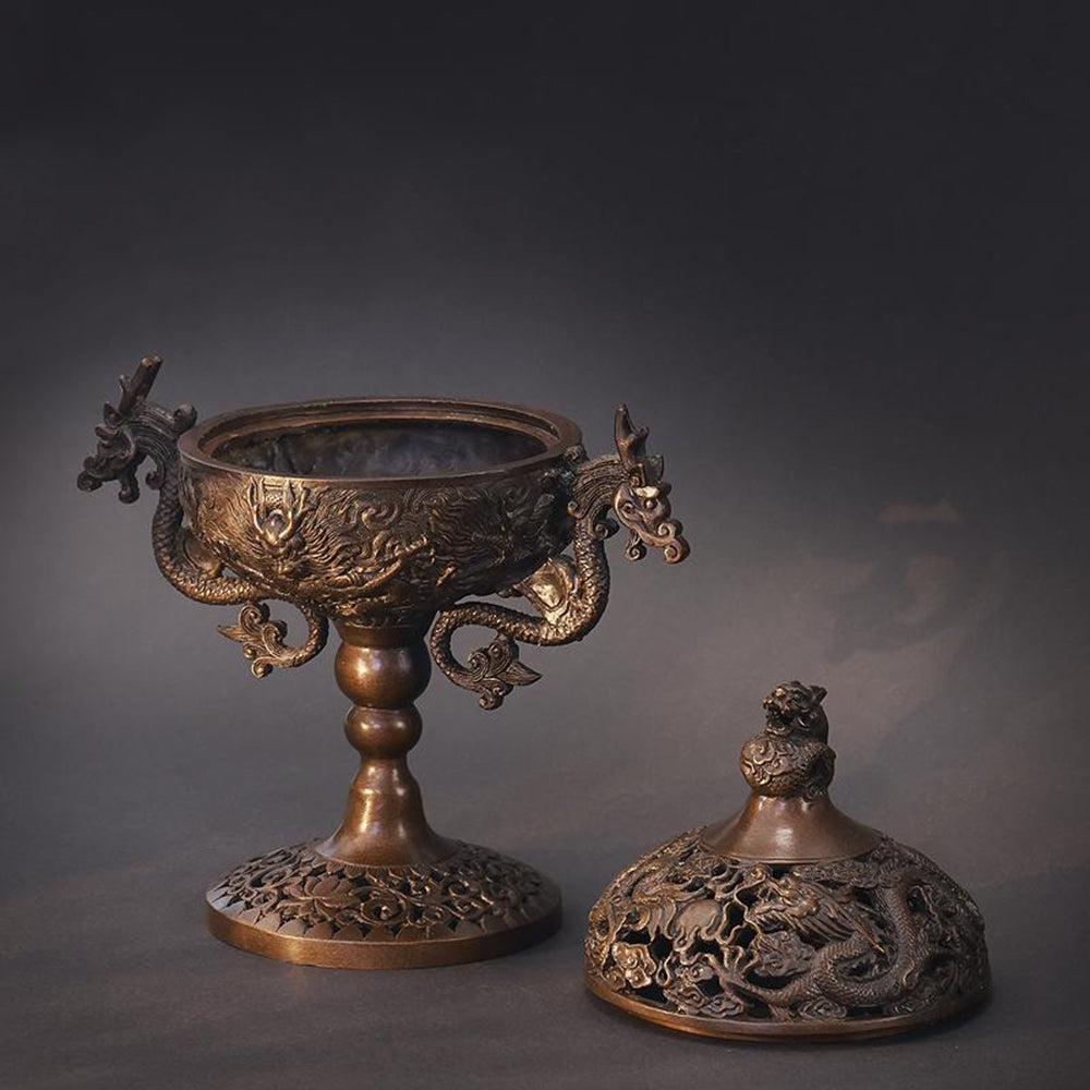 Archaic Carving Incense Burner