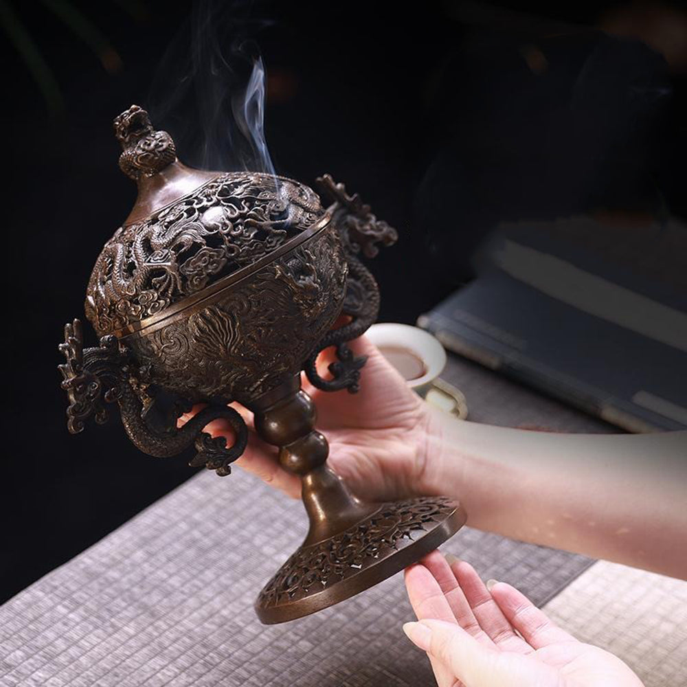 Archaic Carving Incense Burner