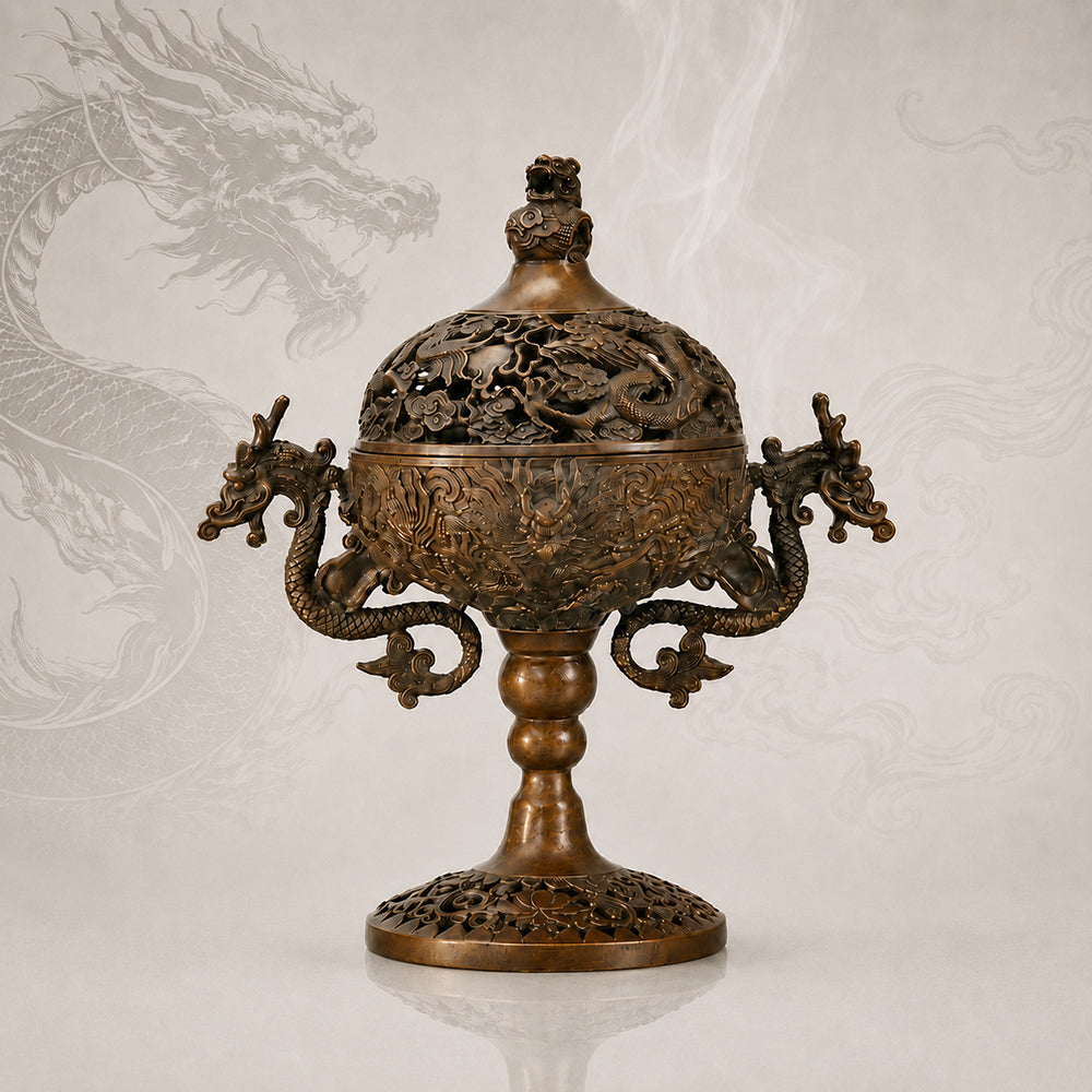 Archaic Carving Incense Burner