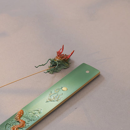 Premium Brass Dragon Incense Burner