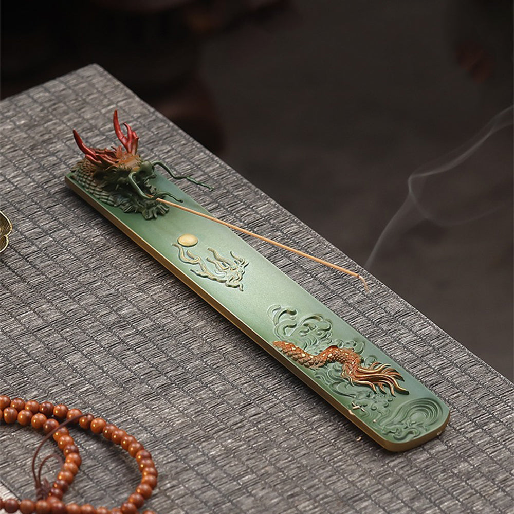 Premium Brass Dragon Incense Burner