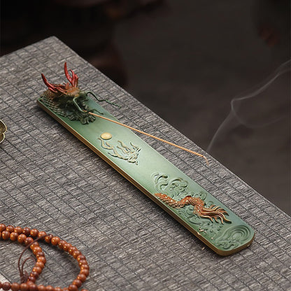 Premium Brass Dragon Incense Burner