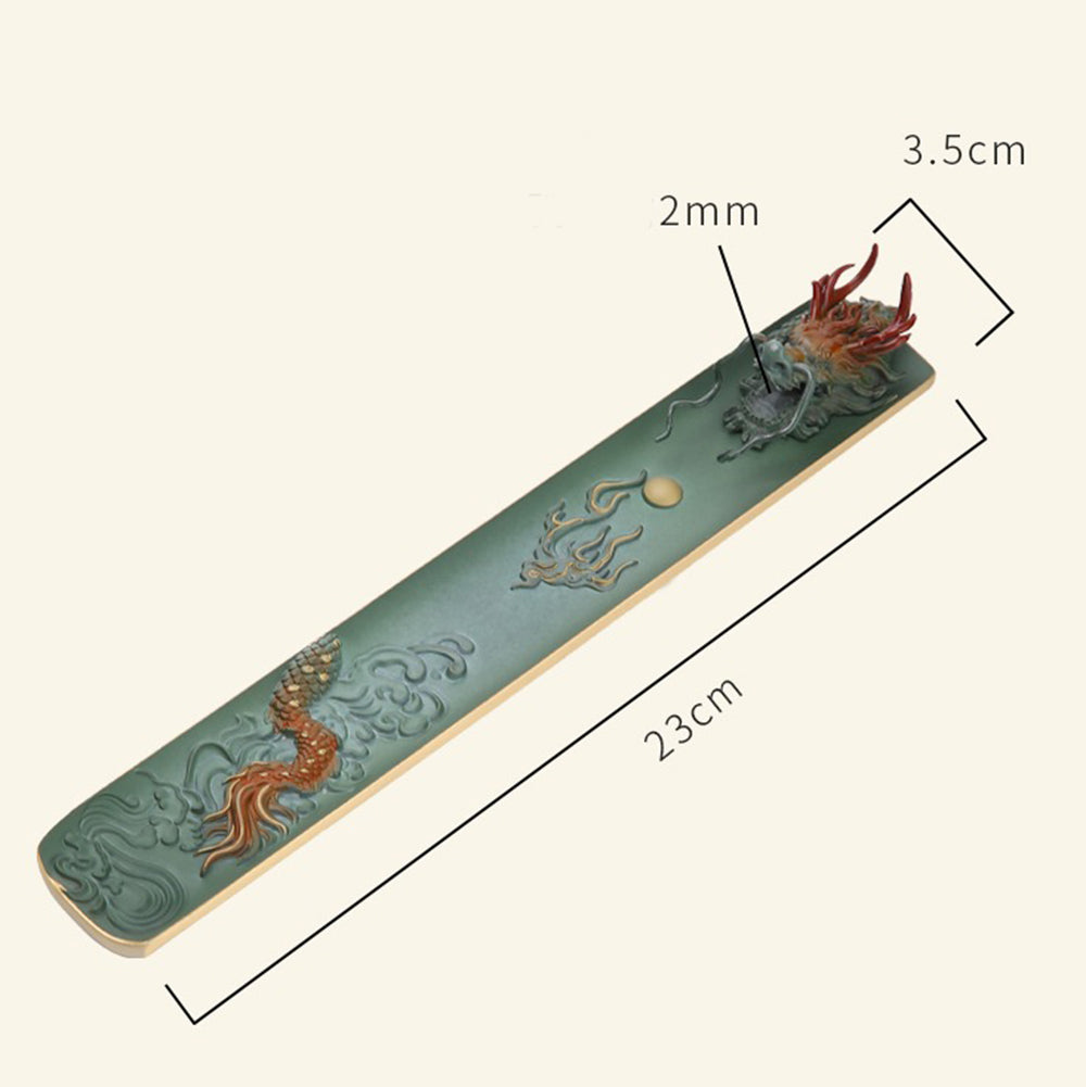 Premium Brass Dragon Incense Burner