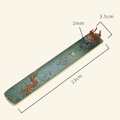 Premium Brass Dragon Incense Burner