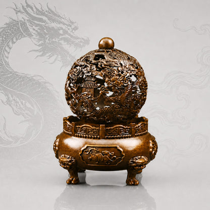 Rotatable Split Style Dragon Incense Burner