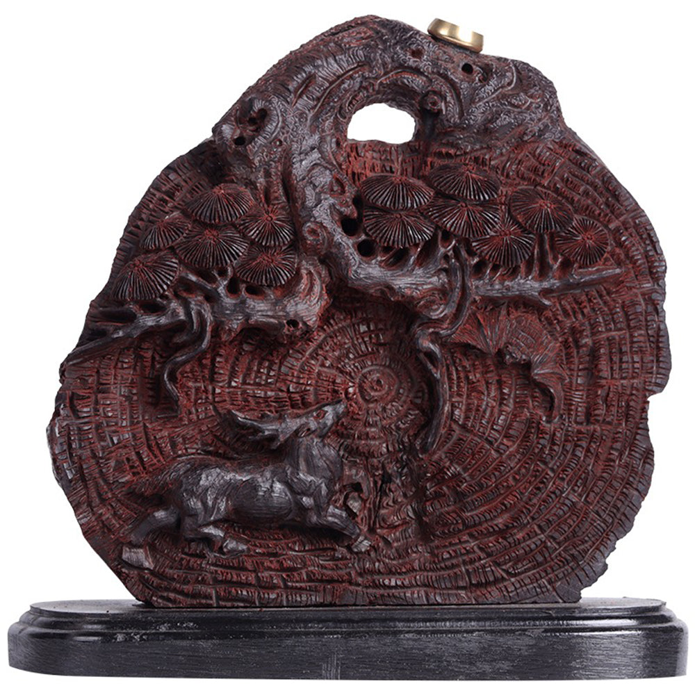 Indian Red Sandalwood Waterfall Incense Burner