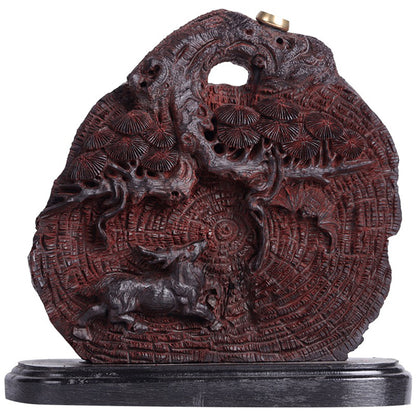 Indian Red Sandalwood Waterfall Incense Burner