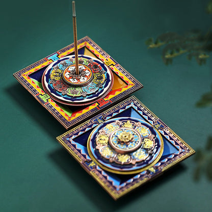 Tibetan Potala Palace-Themed Stick Incense Burner