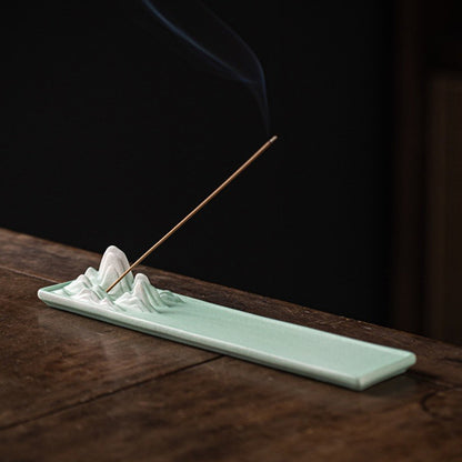 Serene Landscape Stick Incense Burner