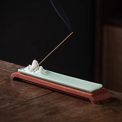Serene Landscape Stick Incense Burner