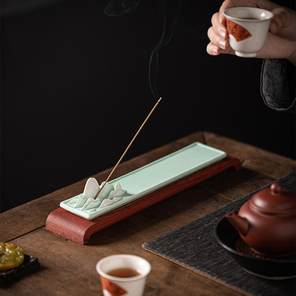Serene Landscape Stick Incense Burner