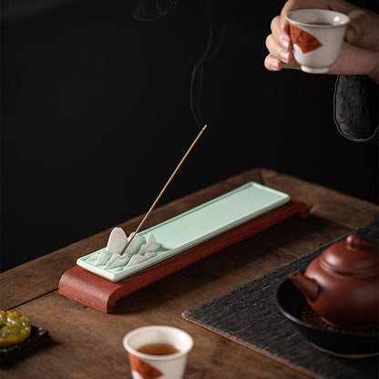 Serene Landscape Stick Incense Burner