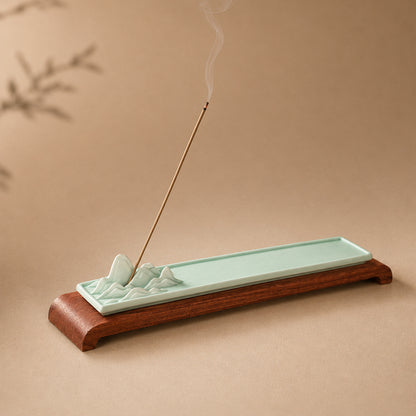 Serene Landscape Stick Incense Burner