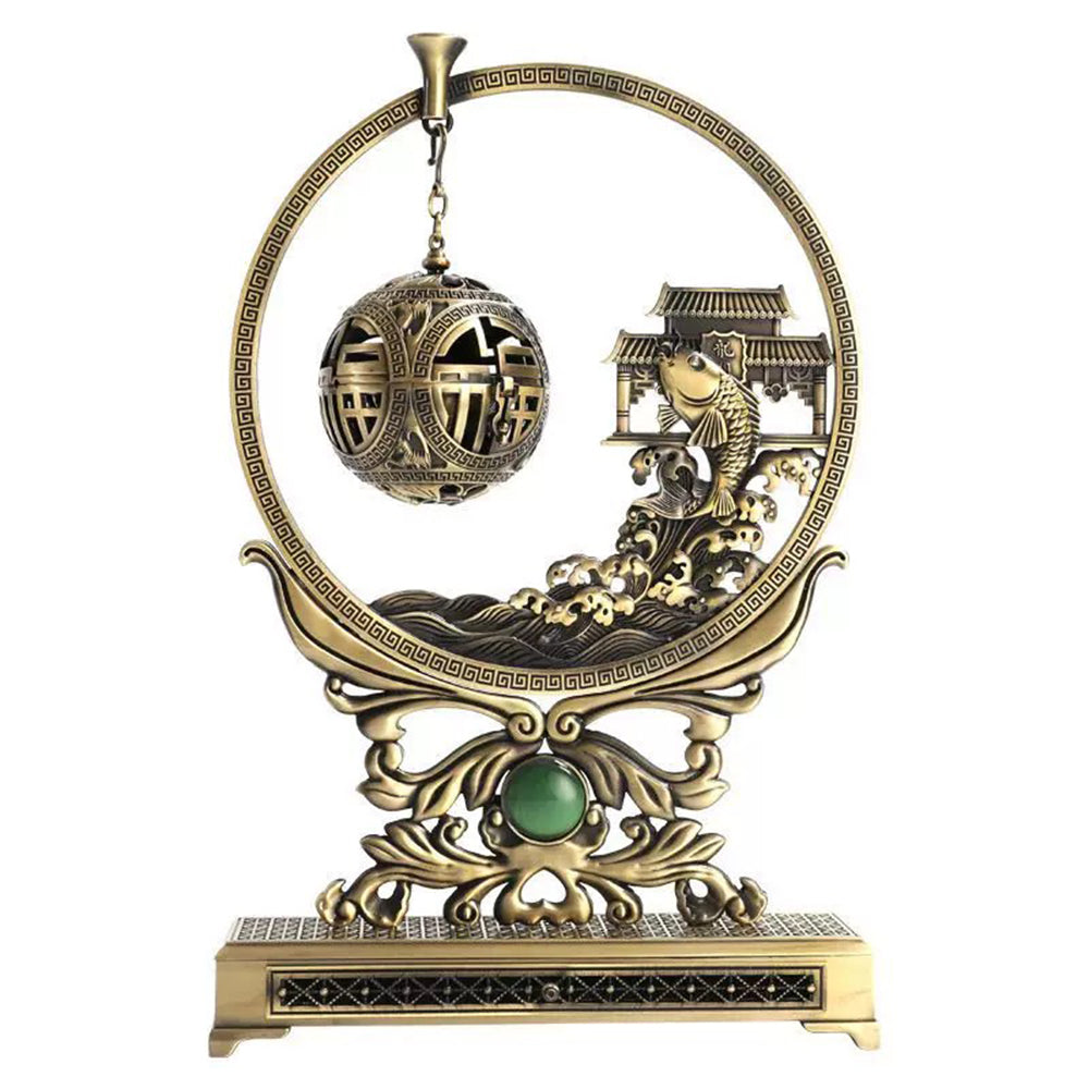 Hanging Incense Burner With Chinese Auspicious Decor