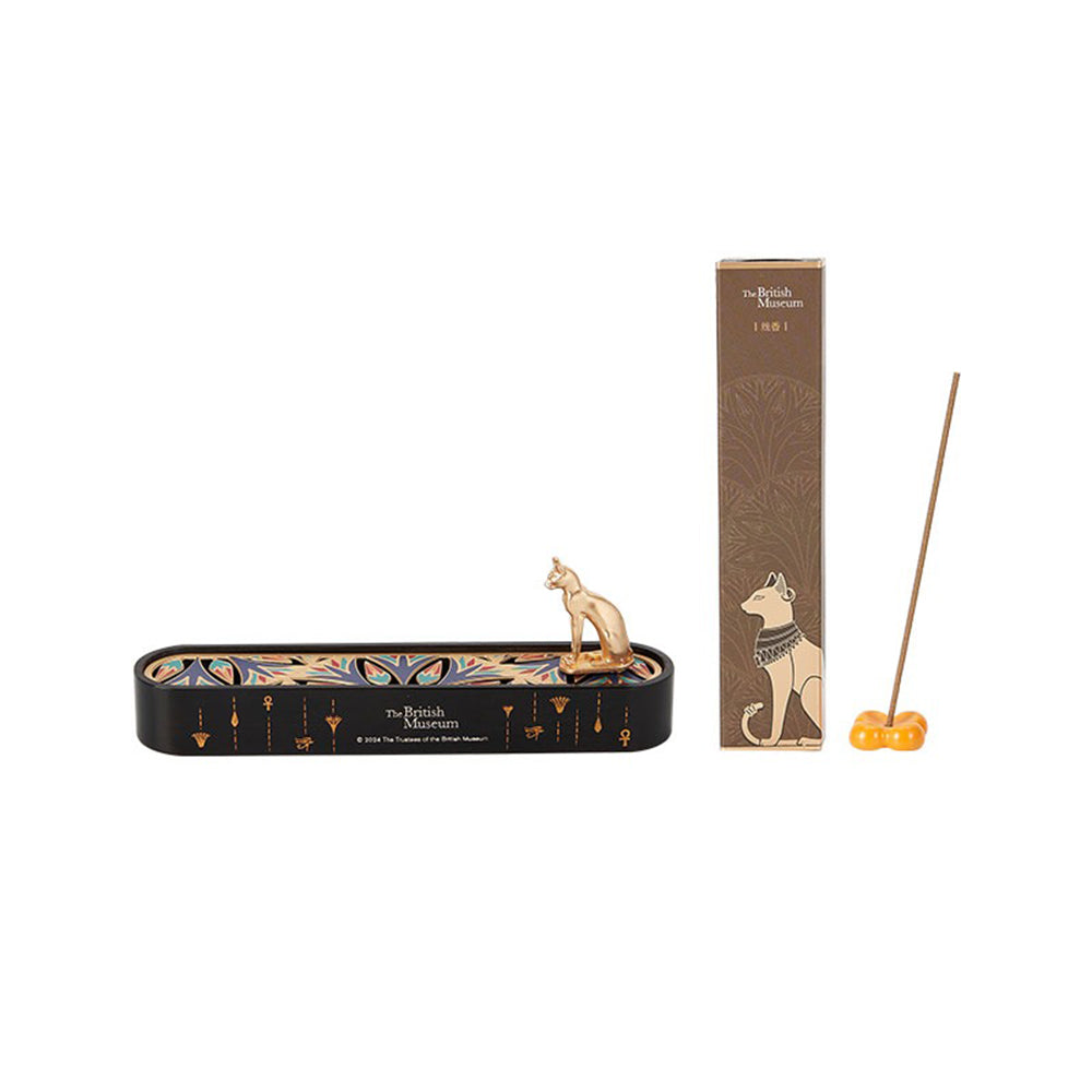 Devine Golden Gayer Anderson Cat Incense Box