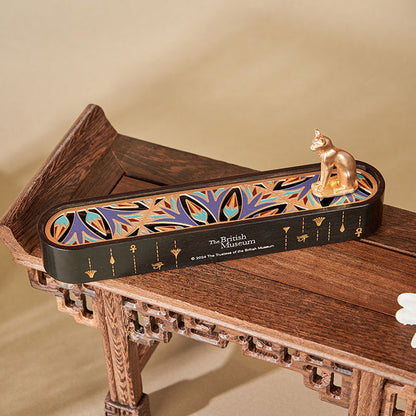Devine Golden Gayer Anderson Cat Incense Box