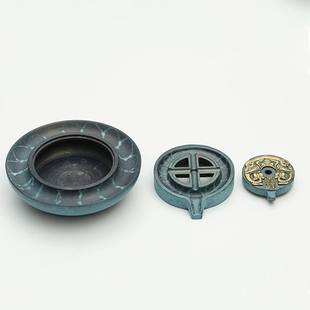 Multifunctional Brass Incense Holder