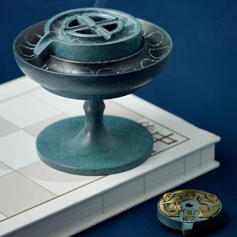 Multifunctional Brass Incense Holder