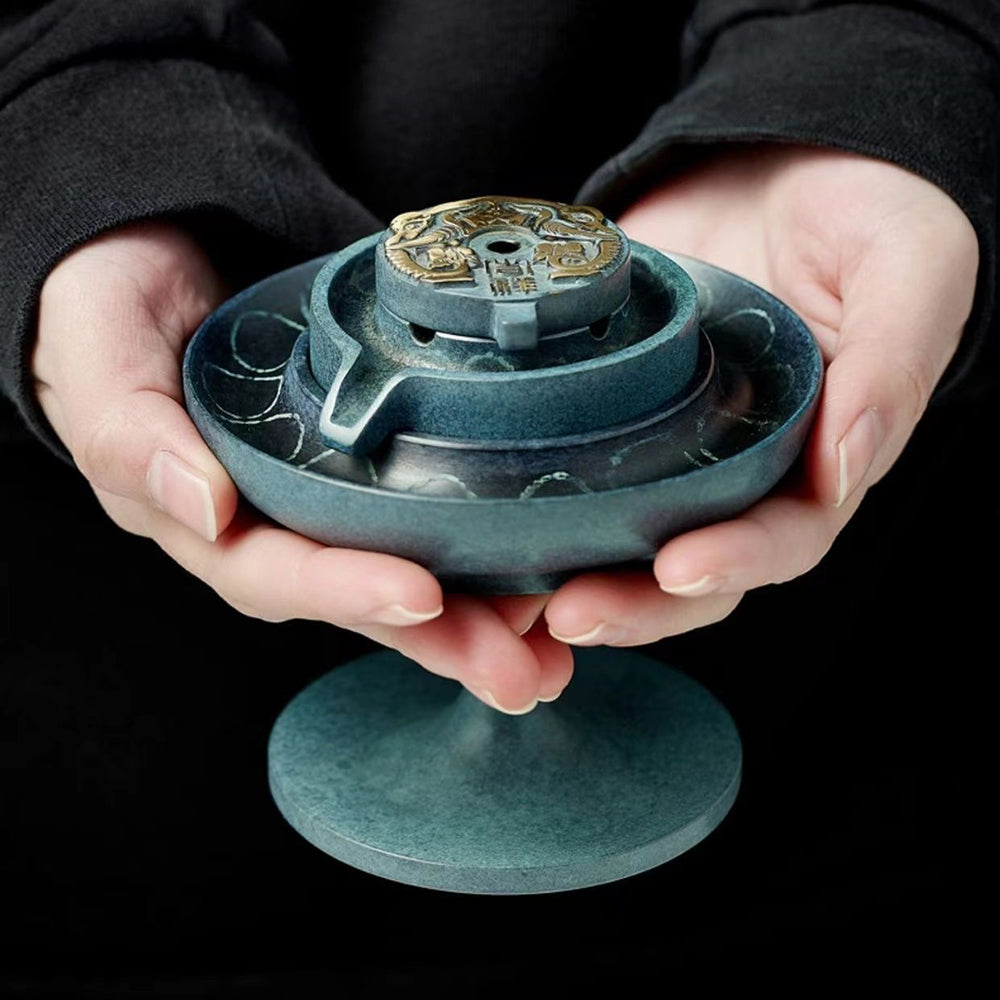 Multifunctional Brass Incense Holder