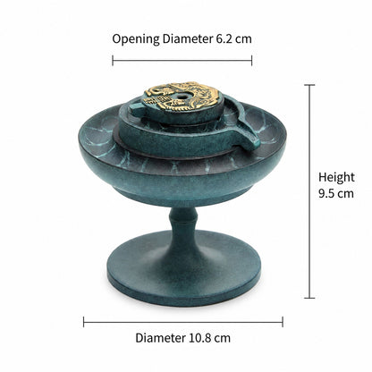 Multifunctional Brass Incense Holder
