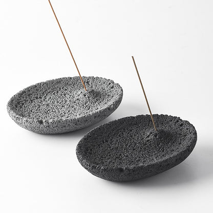 Earthy Elegance Clay Incense Holder