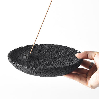 Earthy Elegance Clay Incense Holder