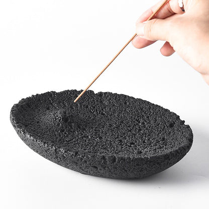 Earthy Elegance Clay Incense Holder