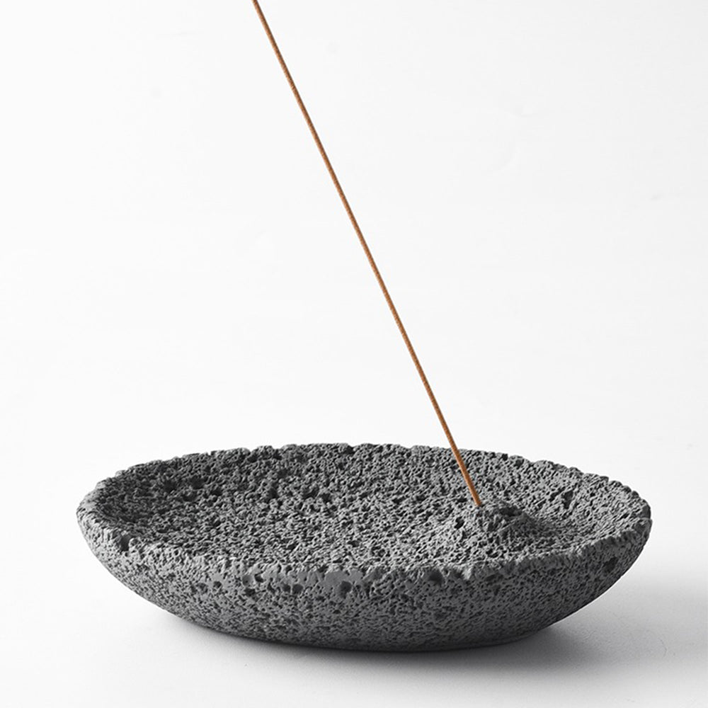 Earthy Elegance Clay Incense Holder