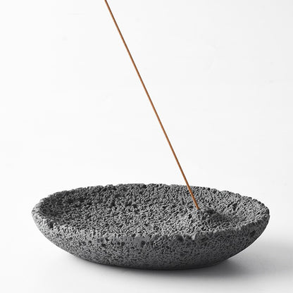 Earthy Elegance Clay Incense Holder