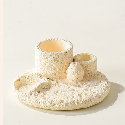 Multifunctional Clay Incense Holder