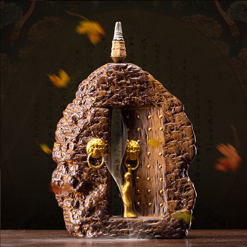 Zen Style Backflow Incense Burner