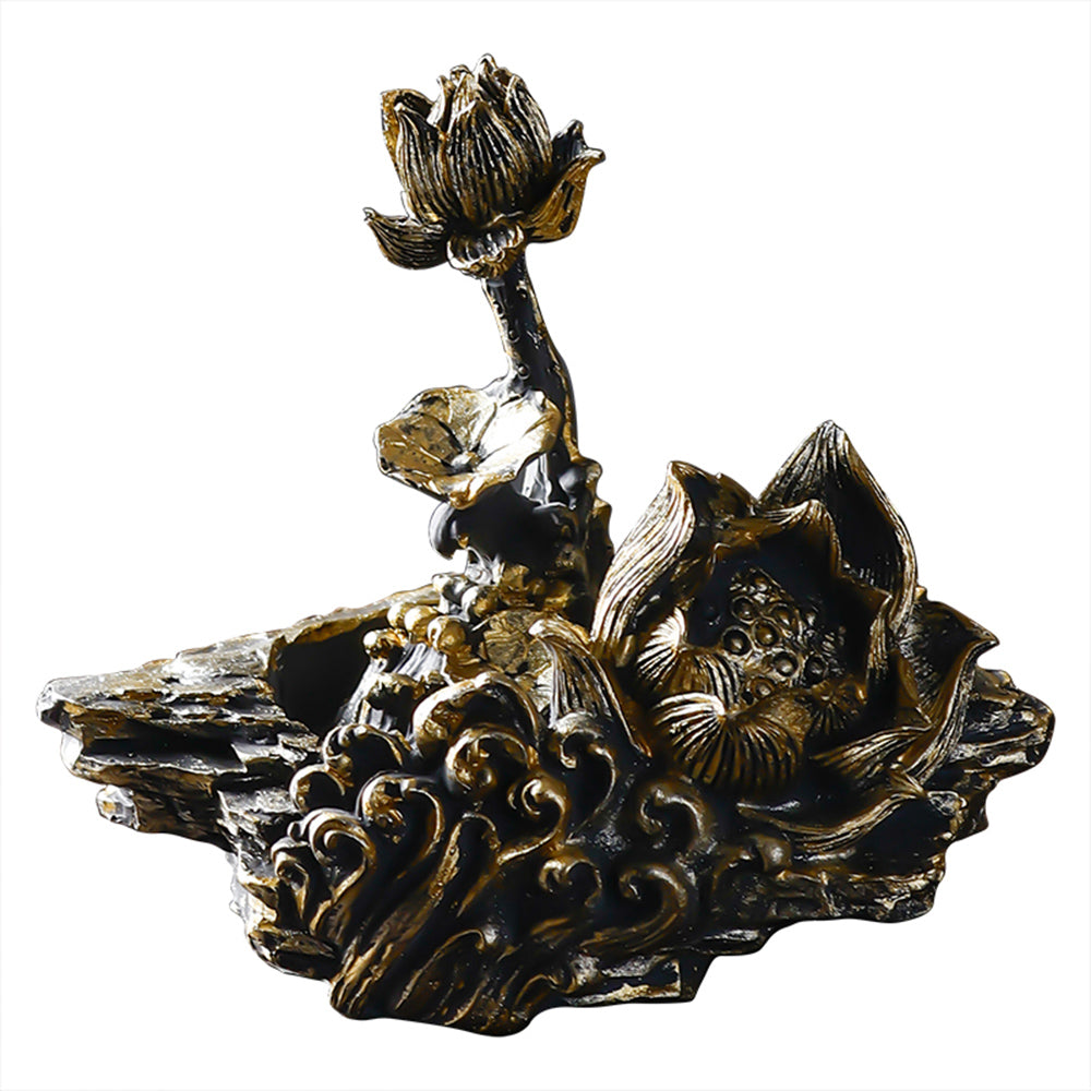 Lotus Pavilion Cone Backflow Incense Burner