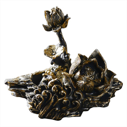 Lotus Pavilion Cone Backflow Incense Burner