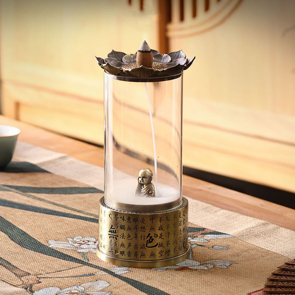 Heart Sutra Buddha Backflow Burner
