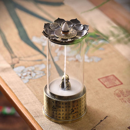 Heart Sutra Buddha Backflow Burner