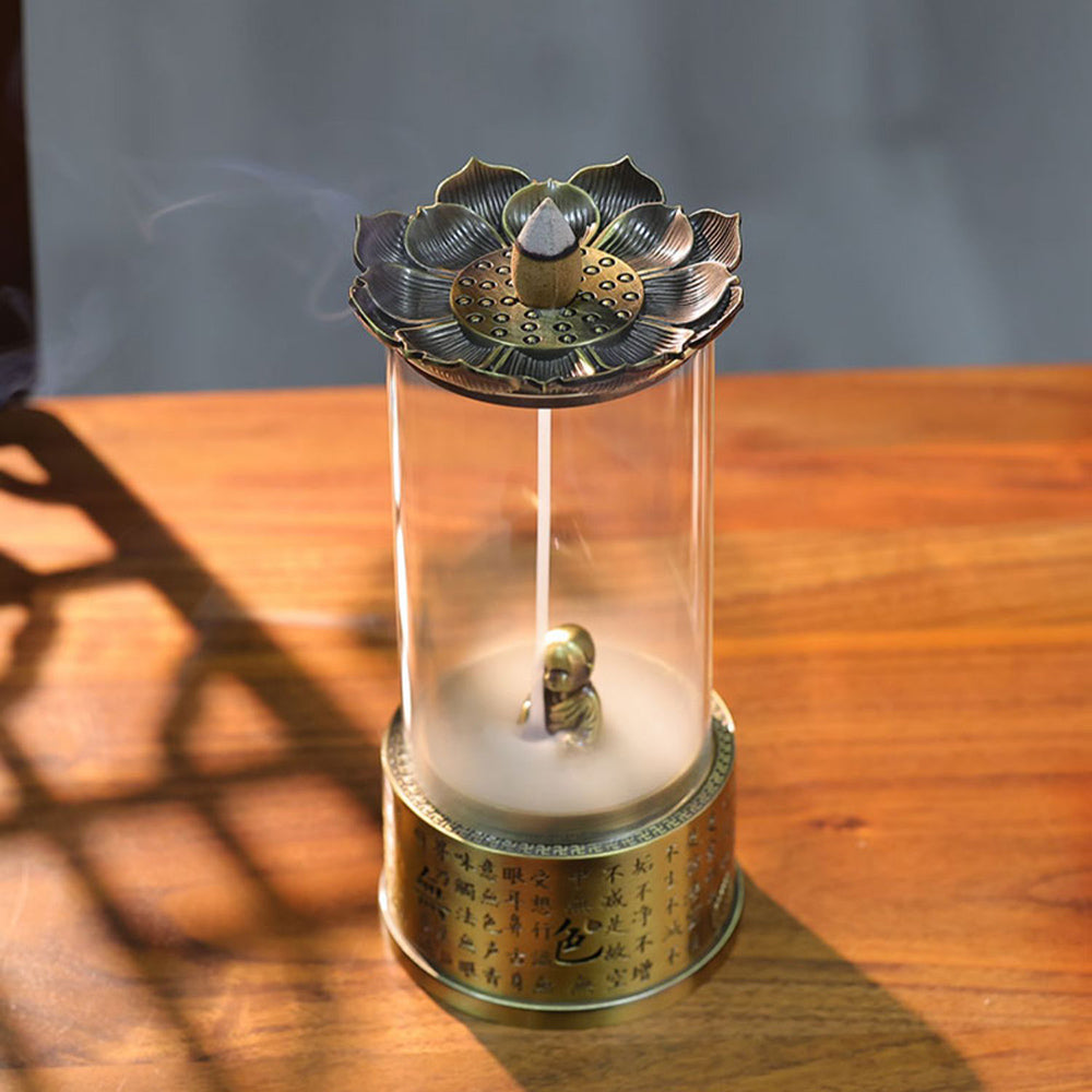 Heart Sutra Buddha Backflow Burner