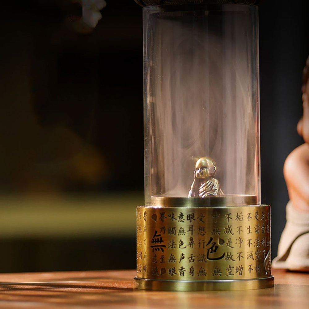 Heart Sutra Buddha Backflow Burner