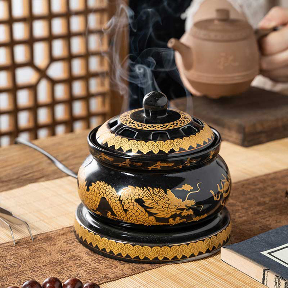 Dragon Ceramic Electric Incense Burner