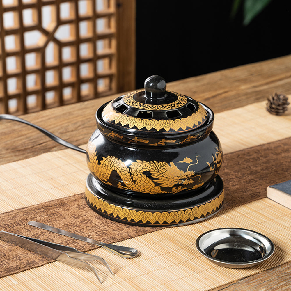 Dragon Ceramic Electric Incense Burner