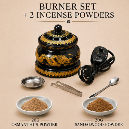 Dragon Ceramic Electric Incense Burner