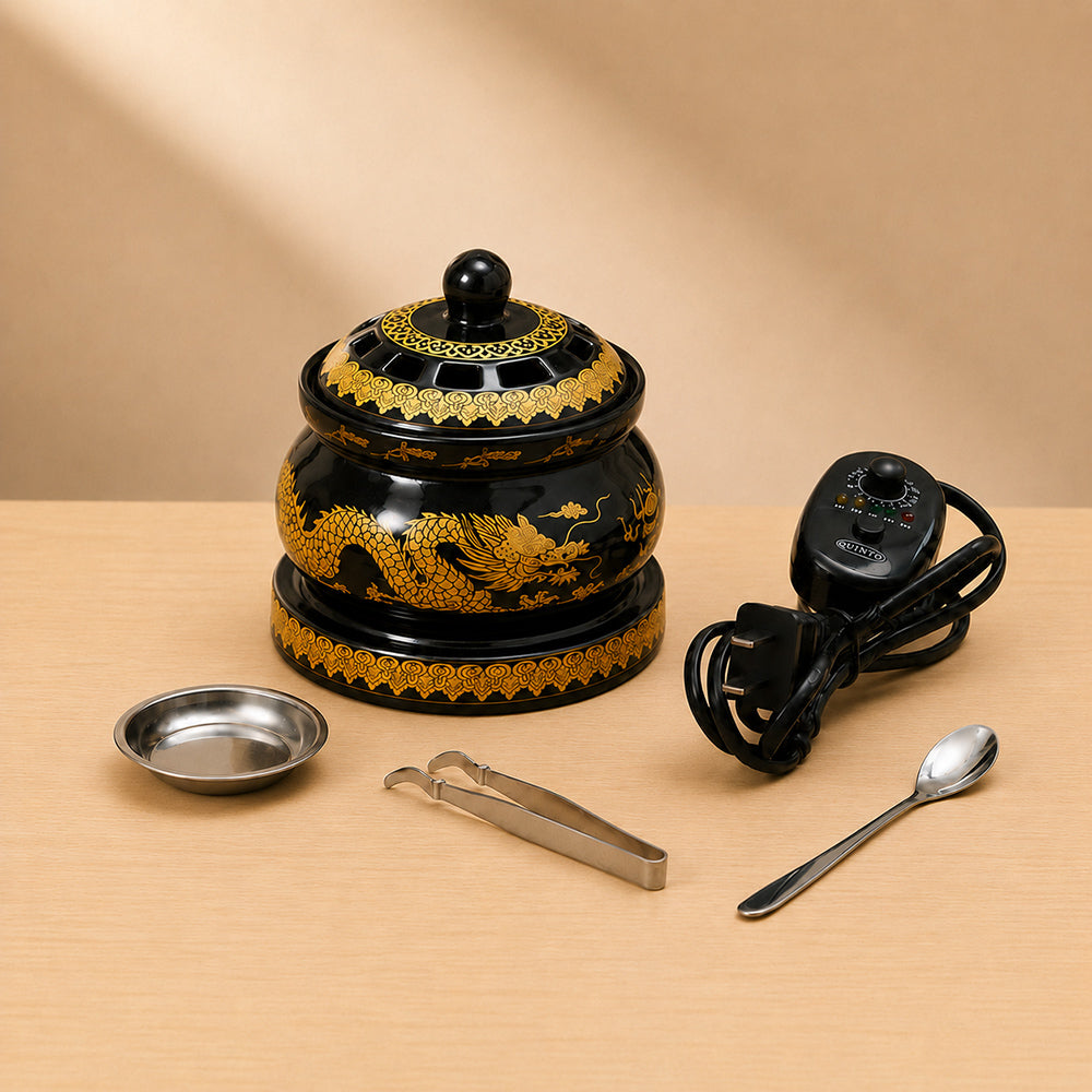 Dragon Ceramic Electric Incense Burner