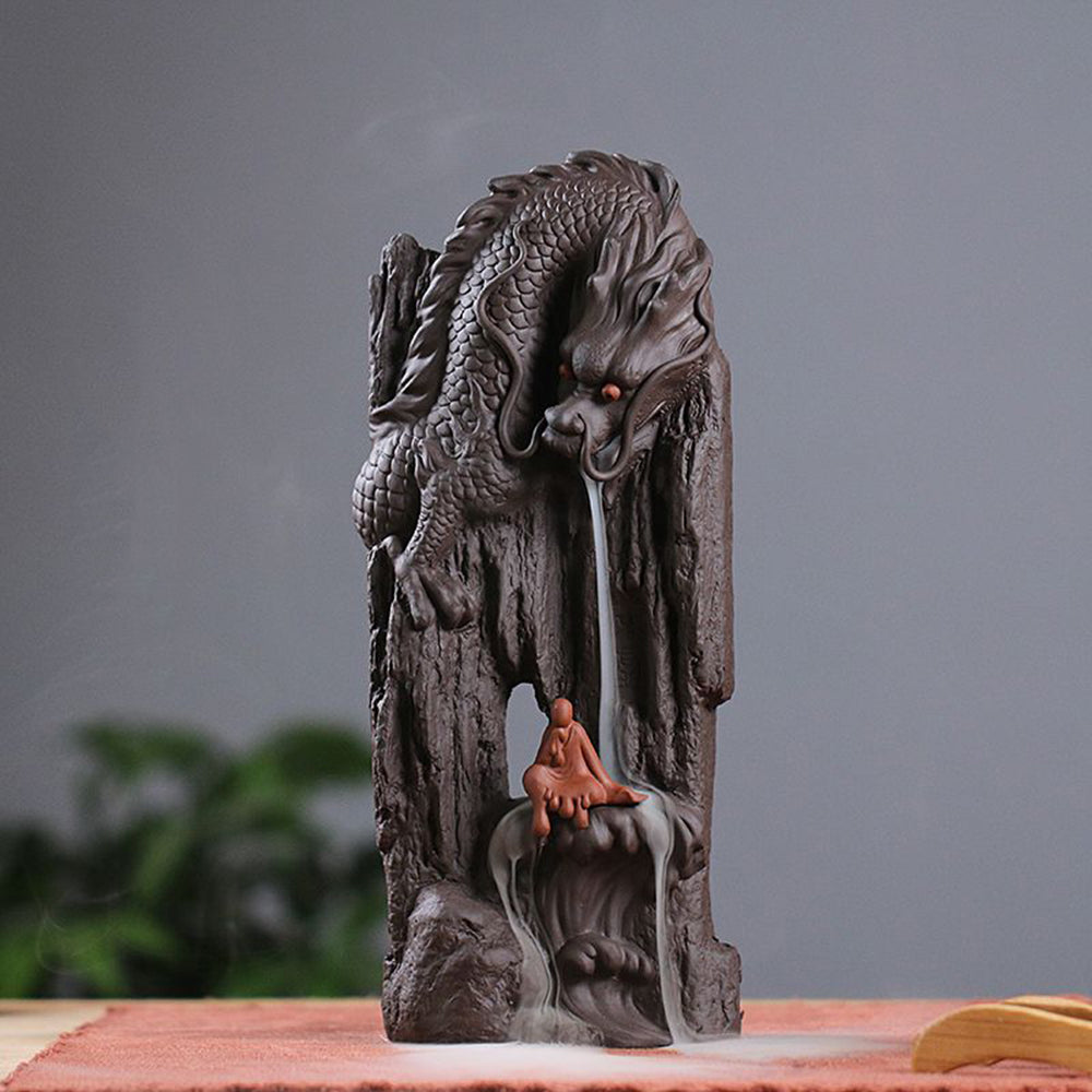Zen Stele Buddha Yixing Waterfall Burner