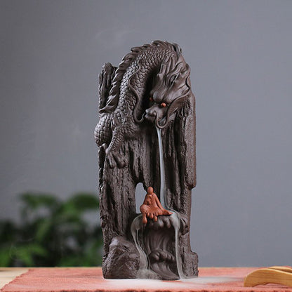 Zen Stele Buddha Yixing Waterfall Burner