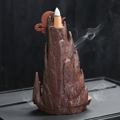 Rising Sun Mountain Yixing Waterfall Burner