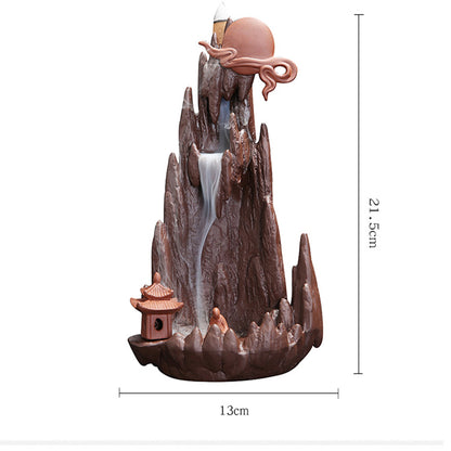 Rising Sun Mountain Yixing Waterfall Burner