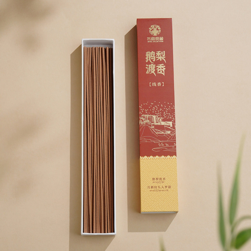 Potala Palace Handmade Goose Pear Tibetan Incense