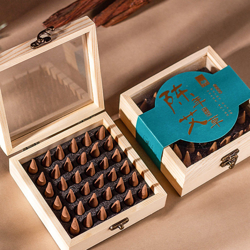 Aged Mugwort Cone Incense