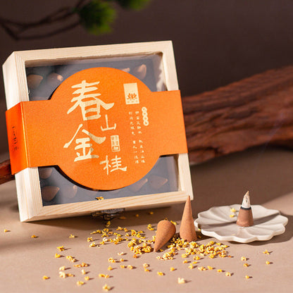 Golden Osmanthus Cone Incense