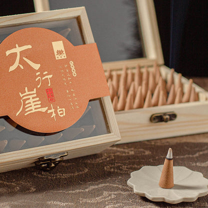 Taihang Cliff Cypress Cone Incense